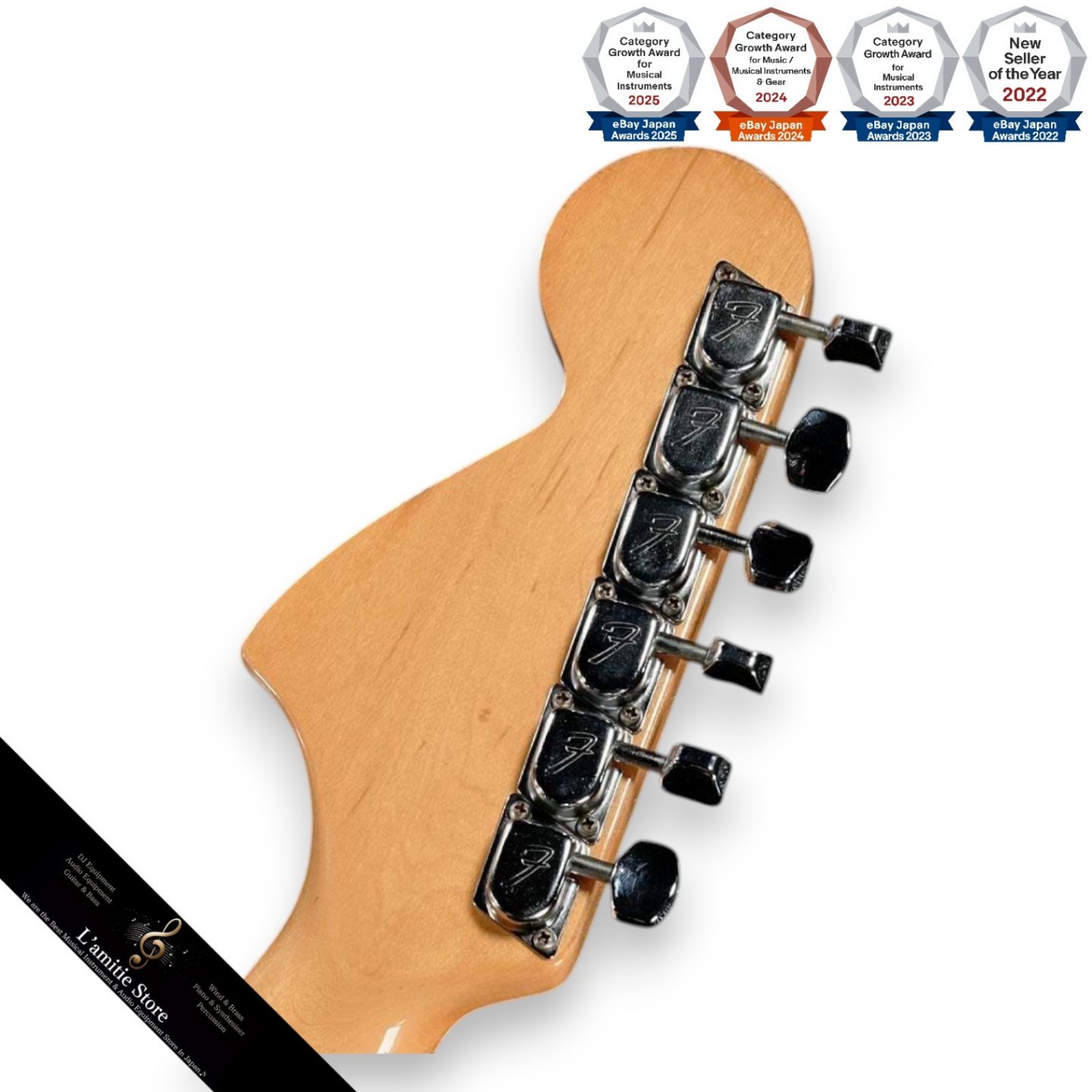 Fender Stratocaster Hardtail Antigua 1980 Electric Guitar SN S955781