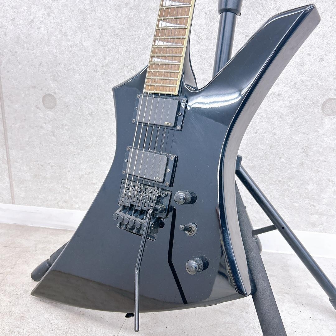 Grover Jackson Kelly Model Black E-155 Electric Guitar Shipping From Japan