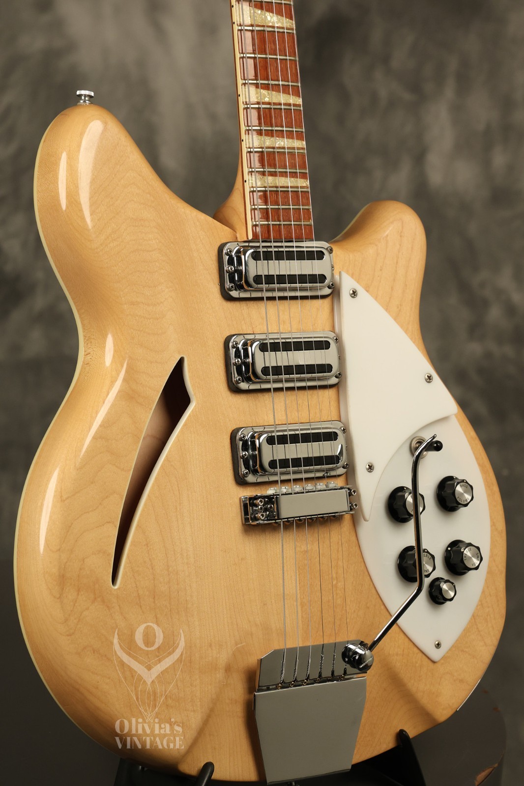 Rickenbacker set from their museum 1960s/80s w/ sequential serial #s 370 365 375