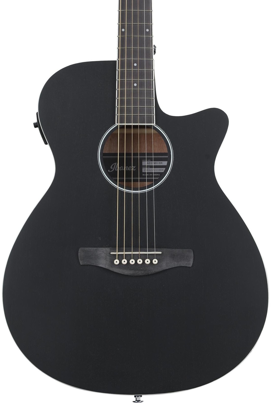 Ibanez AEG7MHWK + Snark ST-8 + Dunlop PVP101 + Levy’s M8POLYA-BLK Value Bun