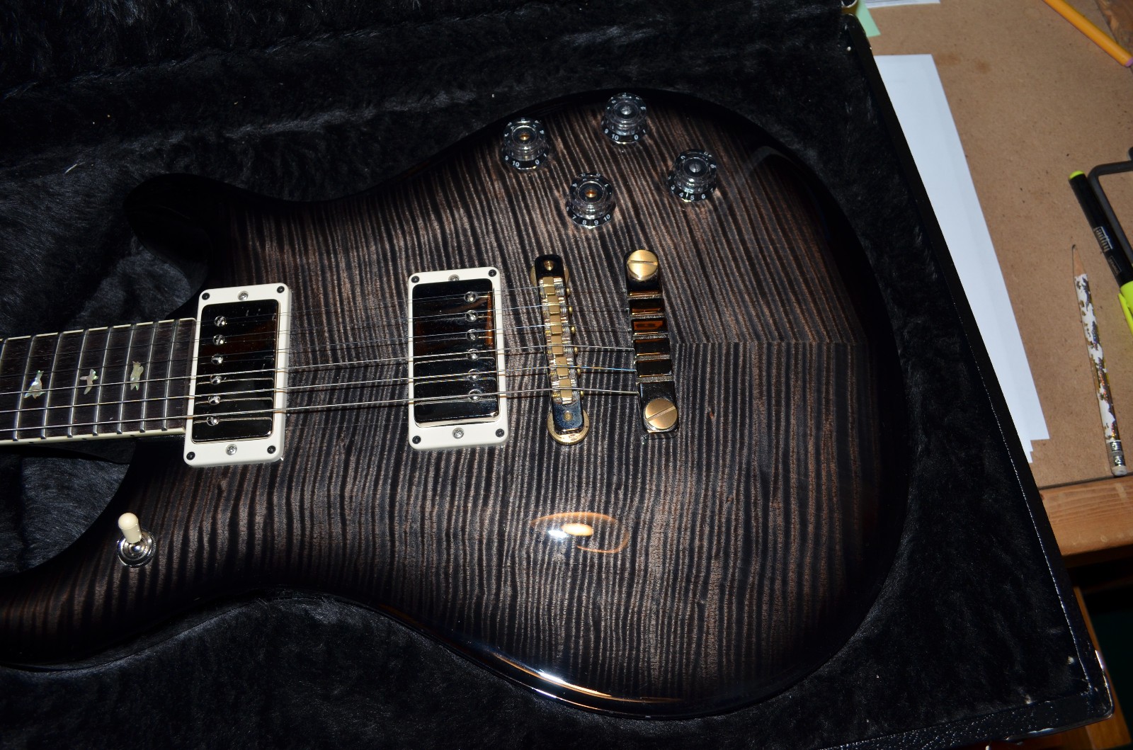 PRS McCarty 594 Charcoal 10-Top