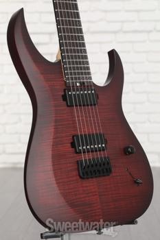 Schecter Sunset-7 Extreme 7-string Baritone Electric Guitar – Scarlet Burst