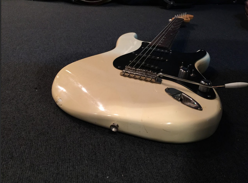 Electric Guitar Greco SE-600J WHT/R Jeff Beck Model Super Sound White Japan