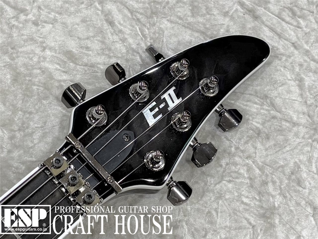 E-II Horizon SGZ Custom Quilt See Thru Black X JAPAN SUGIZO Signature Model Used