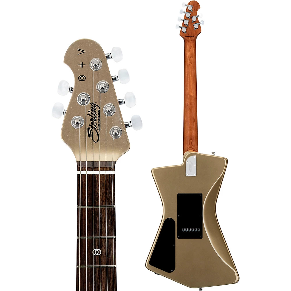 Sterling by Music Man St. Vincent Goldie Electric Guitar Cashmere