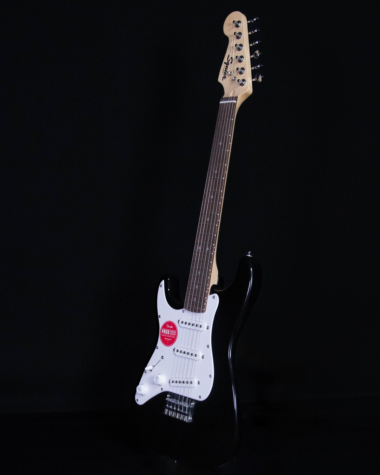 Squier Mini Stratocaster Left-Handed, Laurel FB, Black