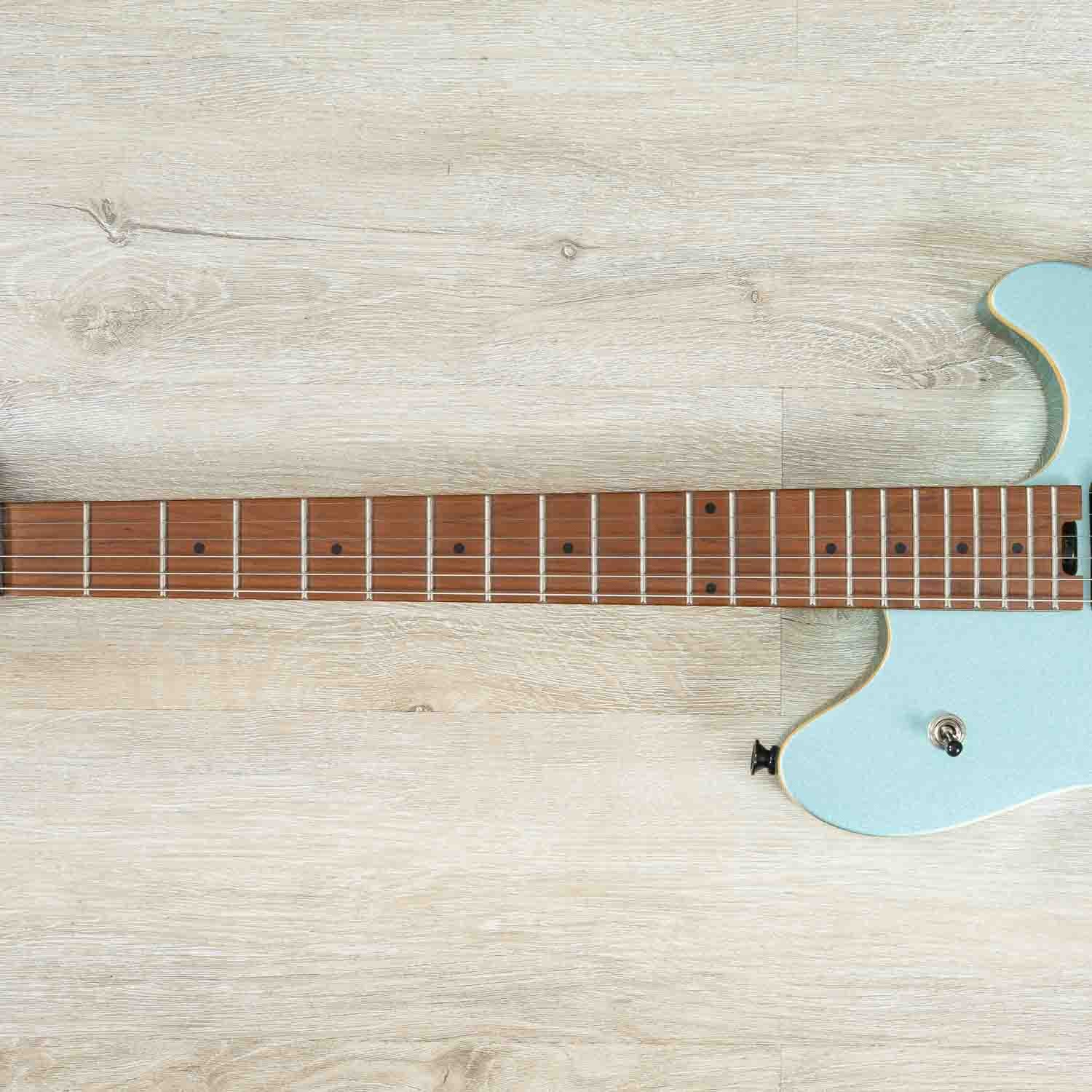 EVH Wolfgang Standard T.O.M. Guitar, Baked Maple Neck, Sea Foam Pearl Metallic