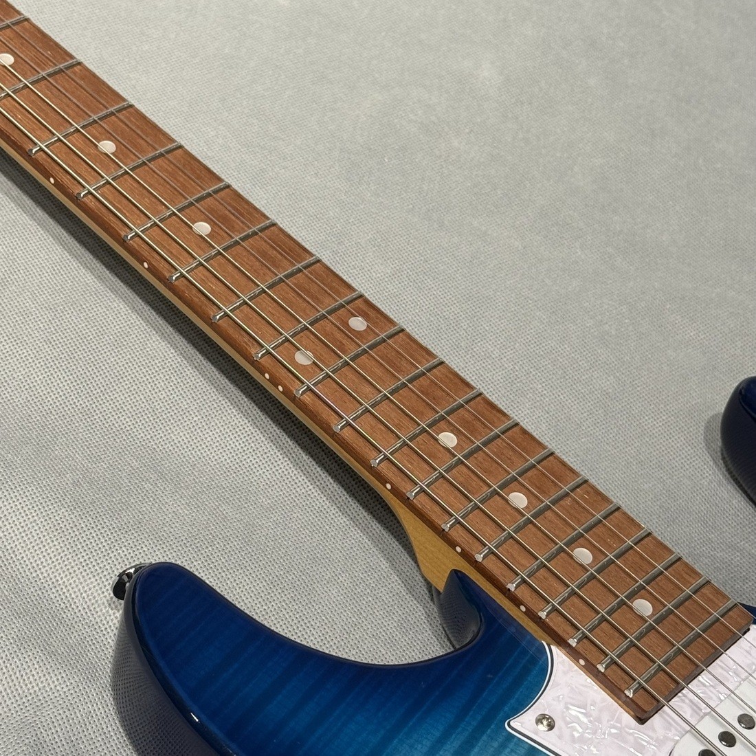 Ibanez AZ22S1F-TXB Electric Guitar, Roasted Maple Neck, Turquoise Burst, Used
