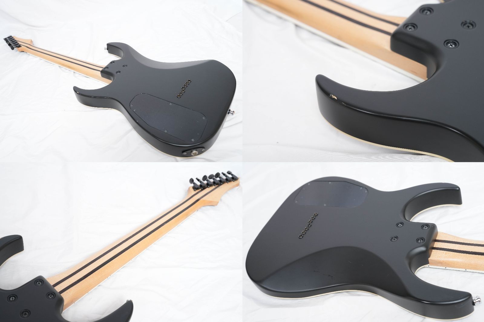 Strictly 7 Guitars Cobra JS7 Made in Japan Mat Black 7 String Guitar Good