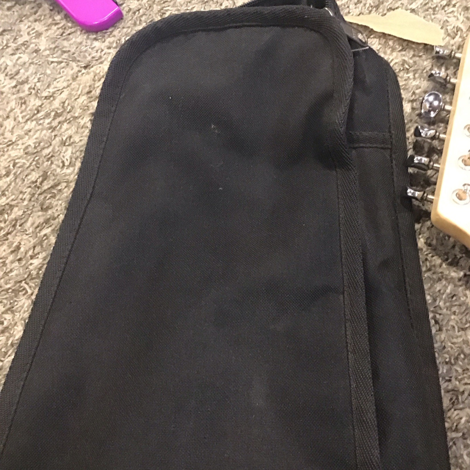 fender squier mini electric guitar, works