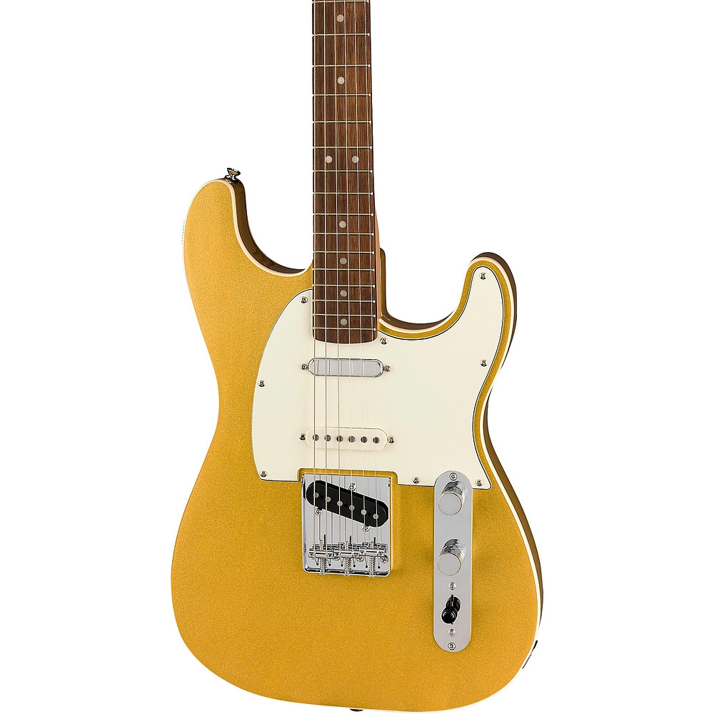 Squier Paranormal Custom Nashville Stratocaster Laurel FB Guitar Aztec Gold