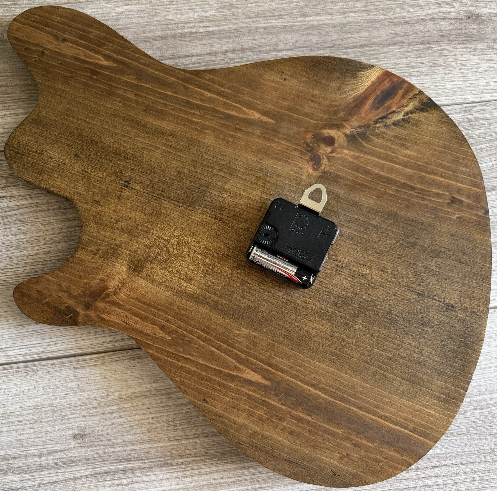 NEW!! EVH WOLFGANG GUITAR “Custom” All WoodWall Clock – COLLECTOR’S DISPLAY!!