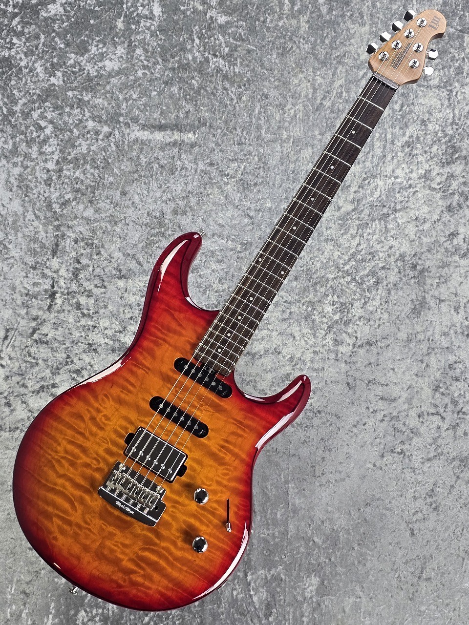 Music Man Luke Iii Hss Quilted Maple Top Cherry Burst 2020 Used Safe delivery fr