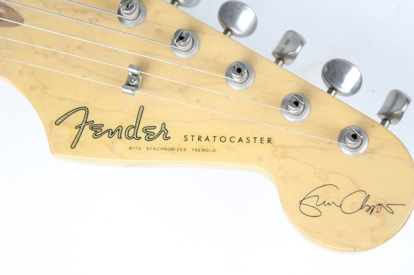 2000 Fender Stratocaster Eric Clapton Signature 7Up Green Birdseye Neck 1999