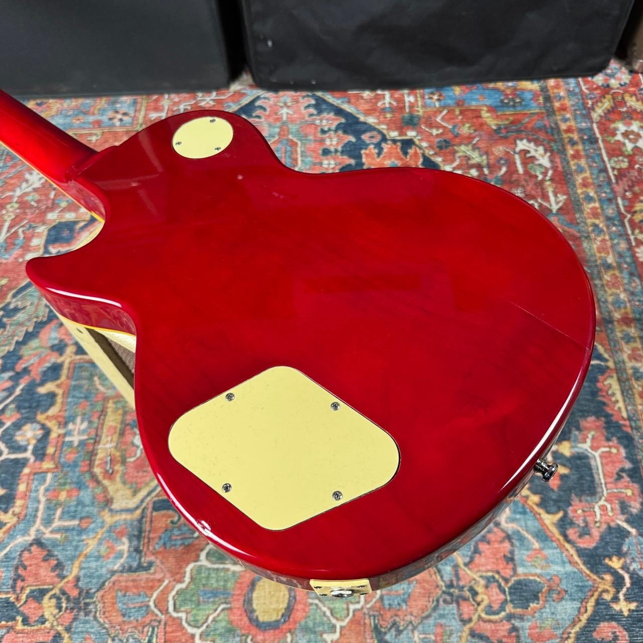 *Video* Tokai Love Rock Les Paul Standard Flame Top Long Tenon Cherry Sunburst –