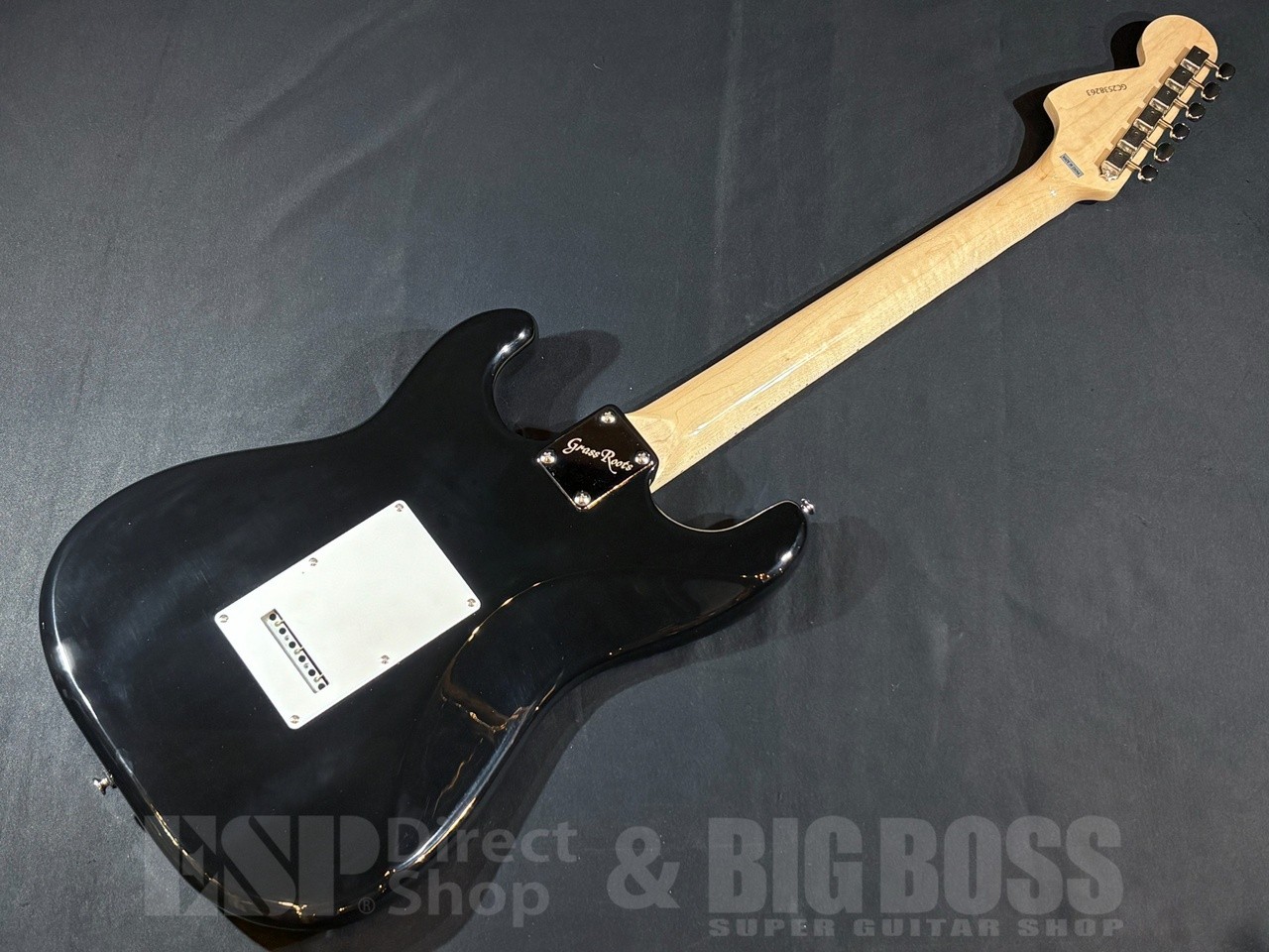 GrassRoots G-ST-SC/M Electric Bass Black, 648mm, Hard Maple Neck & Fingerboard