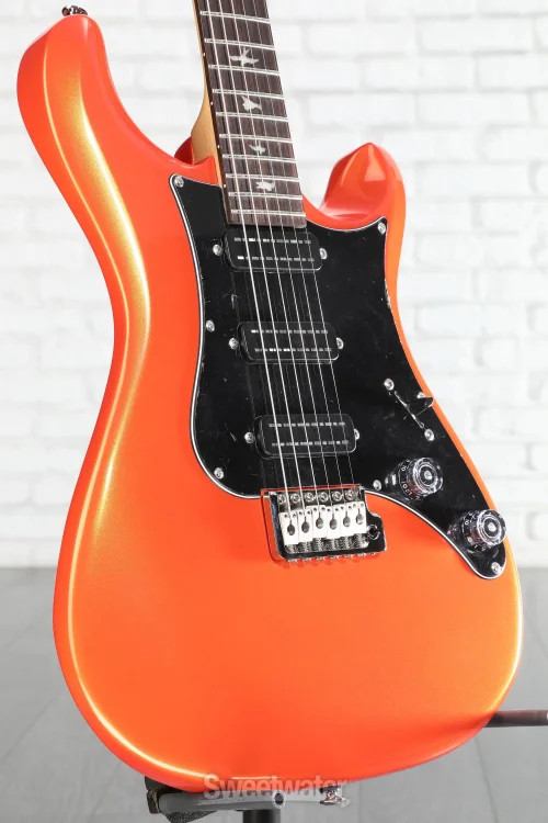PRS SE NF3 Electric Guitar – Metallic Orange, Rosewood Fingerboard