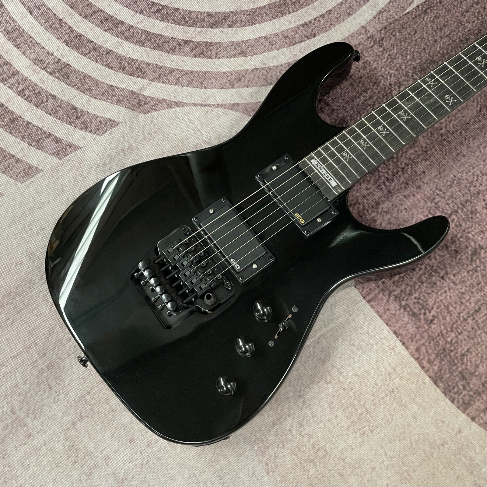 ESPKH-202 Signature Series Kirk Hammett Electric Guitar 6S Active HH Fast Ship