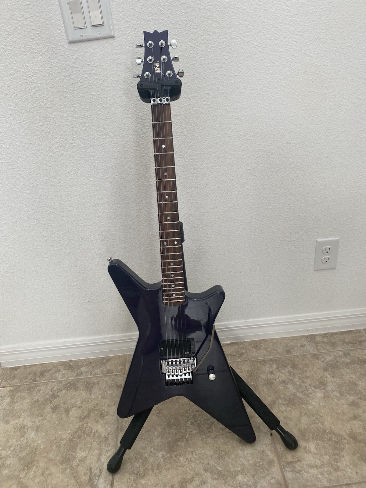 ENL Custom Guitars Voodoo 22 Fret Original Floyd Rose Guitar