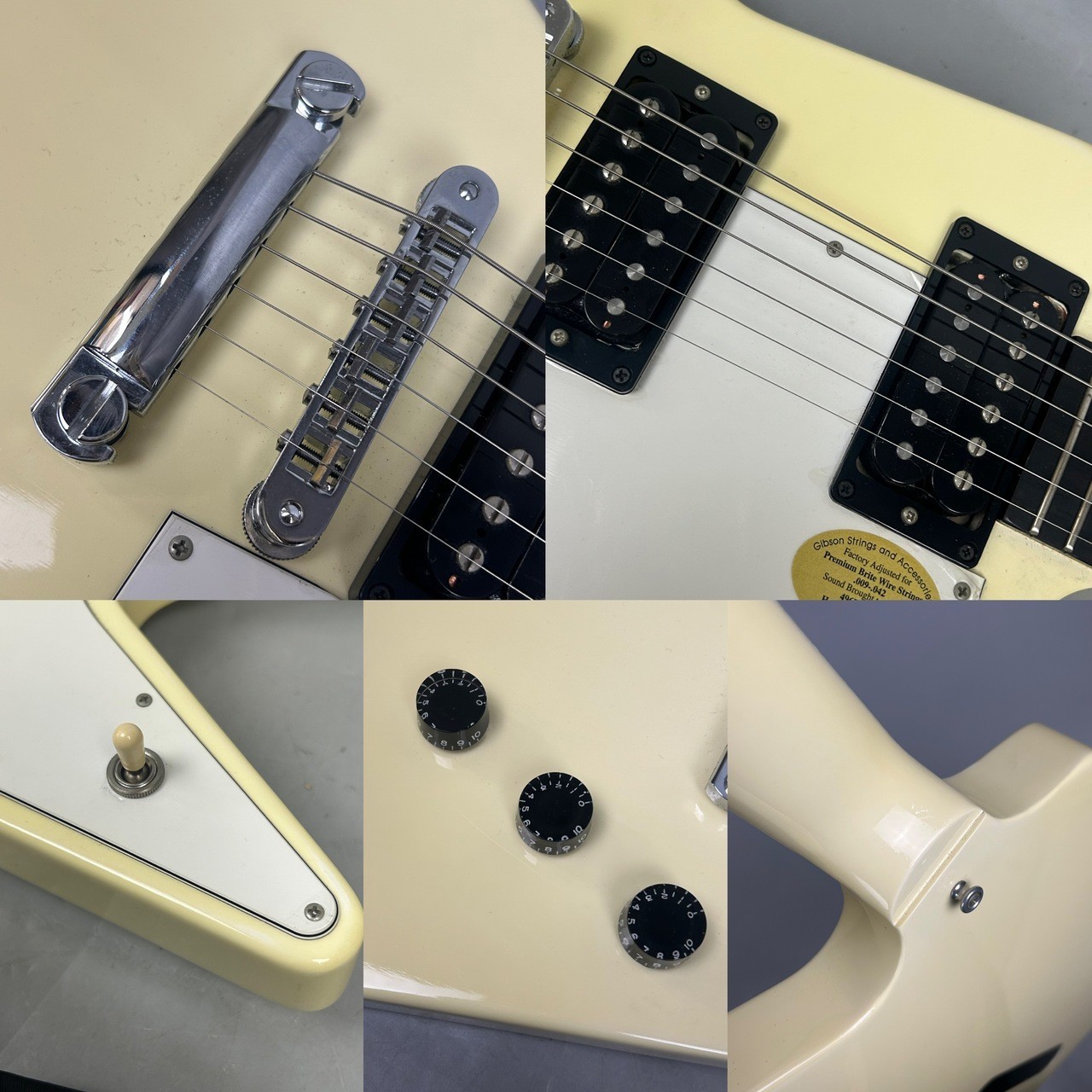 [Gibson] Explorer White Made in USA 2000 Solid Body Electric Guitar W/Hard Case