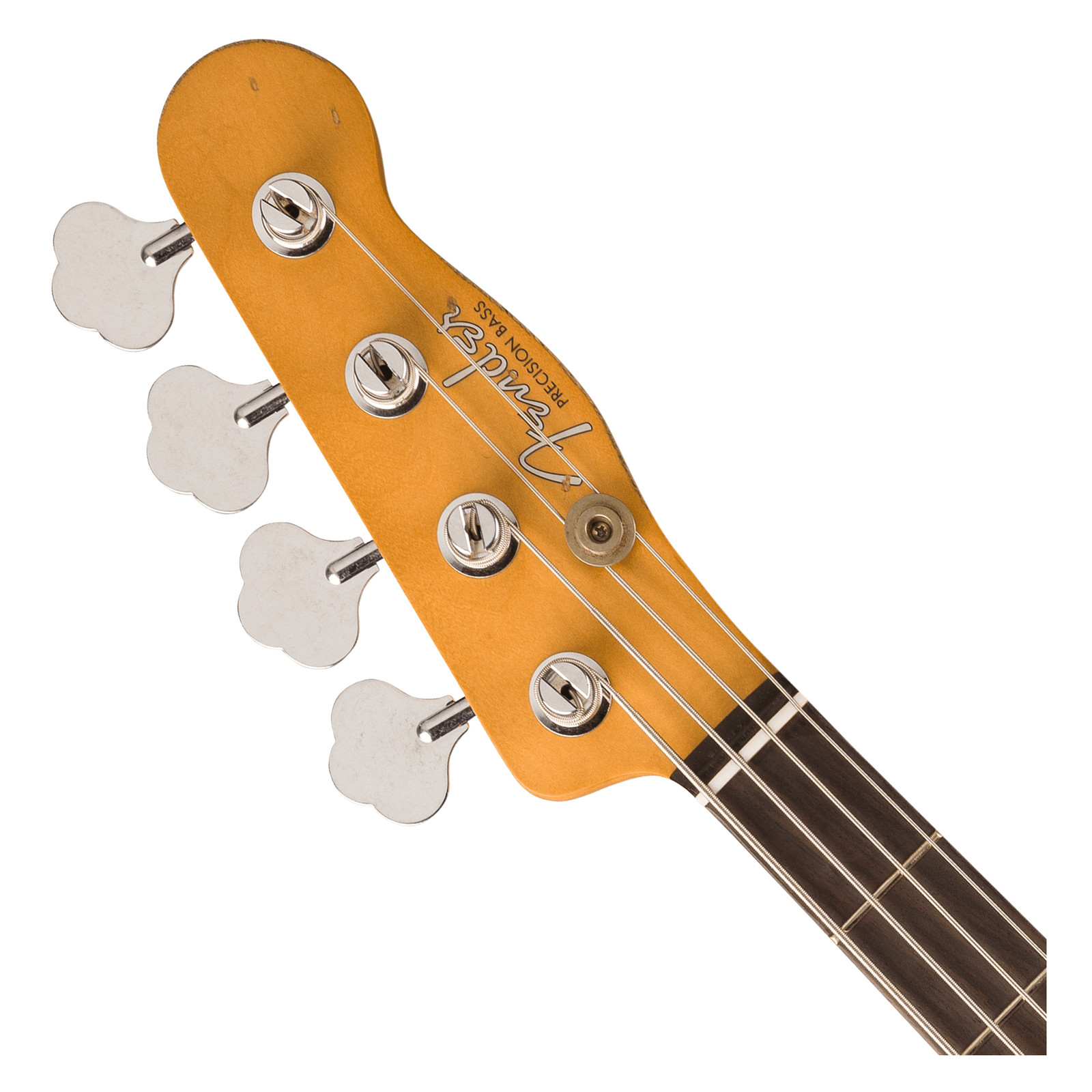 Used Fender Mike Dirnt Road Worn Precision Bass – White Blonde w/Rosewood FB