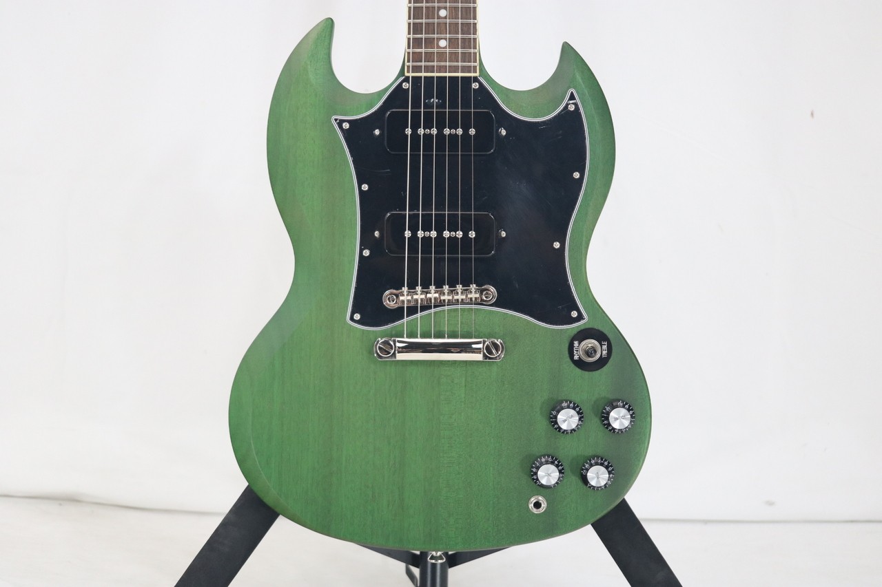 Epiphone SG Classic Worn P-90 2020 Mahogany Inverness Green China Used
