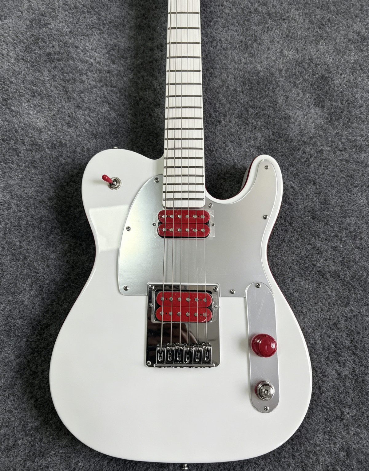 Ship US John 5 Ghost TL – Arctic White Limited Edition Signature Electric guita