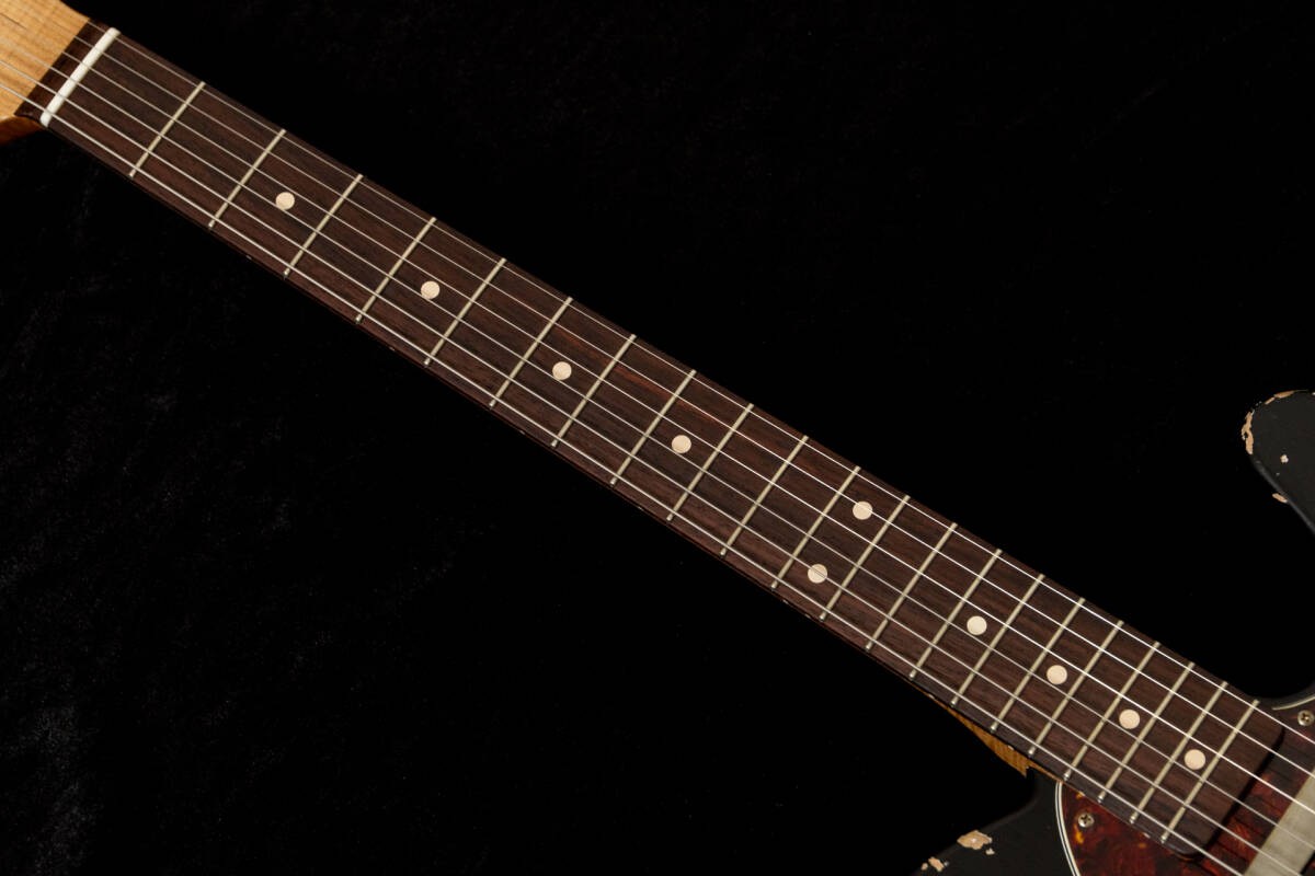 Electric Guitar Xotic XTC-1 Thinline 2026 Black Heavy Aged Semi-Hollow USA