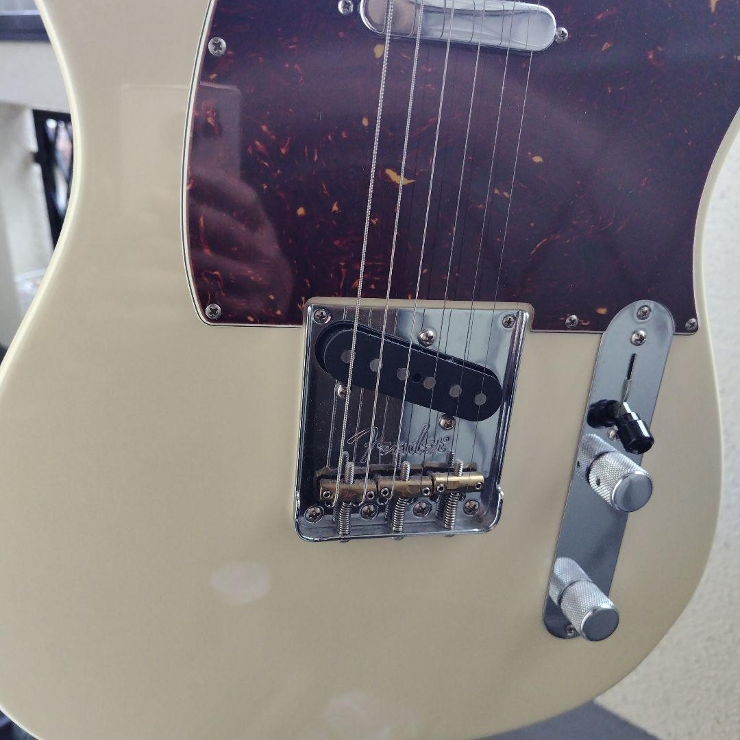 Fender American Showcase Telecaster Olympic Pearl Electric Guitar Used