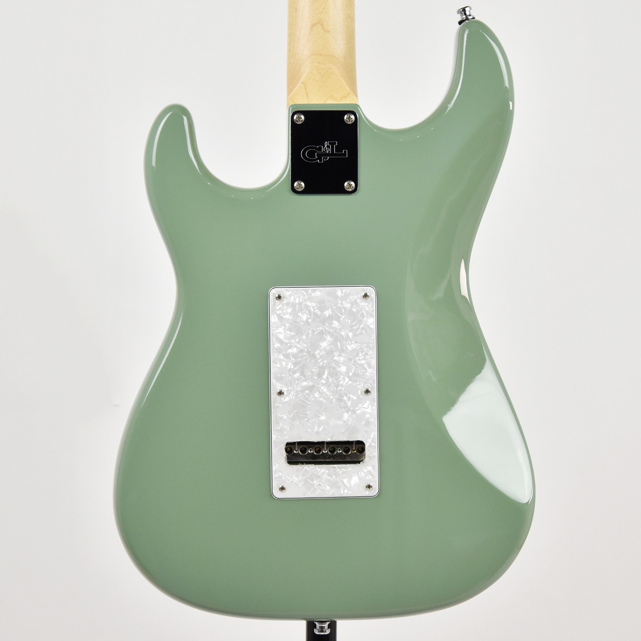G&L USA Fullerton Deluxe Legacy HB Matcha Green Alder Body Hard-Rock Maple Neck