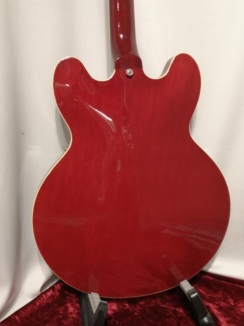 [Burny] RSA-100 Revival Series Red Made in Japan 1980s Electric Guitar With Case