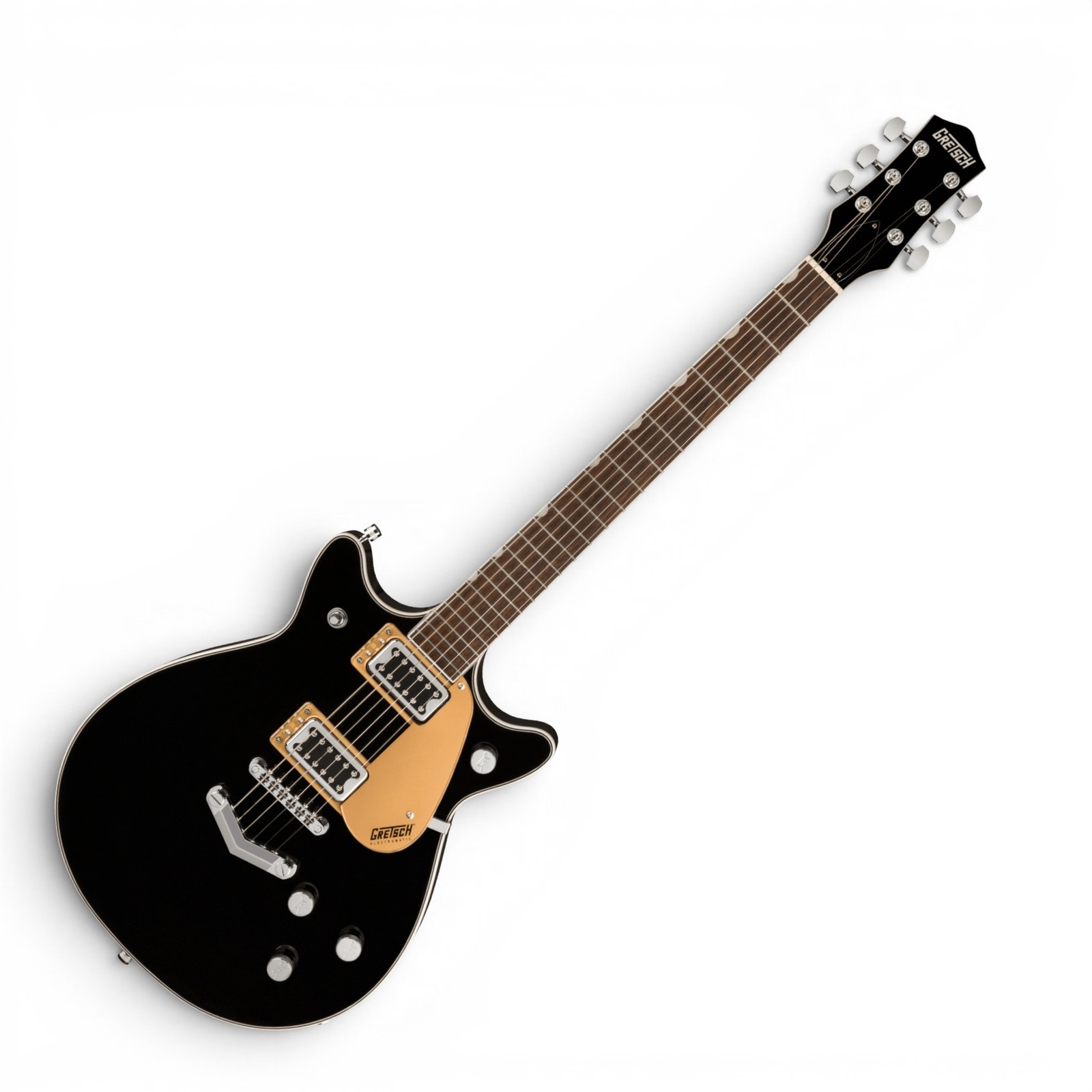Gretsch G5222 Electromatic Double Jet BT with V-Stoptail, Black
