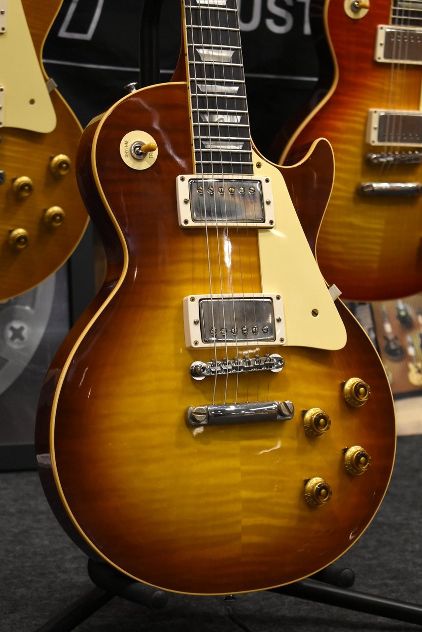 Gibson CM Shop 1959 Les Paul Standard VOS Faded Cherry Tea Burst #952331 3.83kg