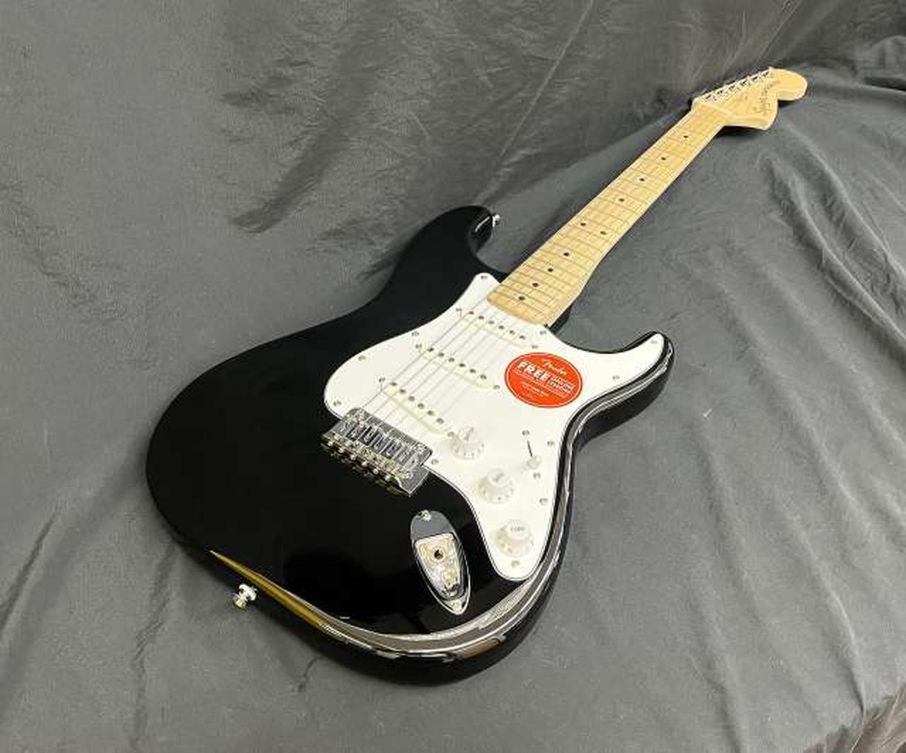 SQUIER AFF STRAT MN WPG BLKNewElectric Guitar