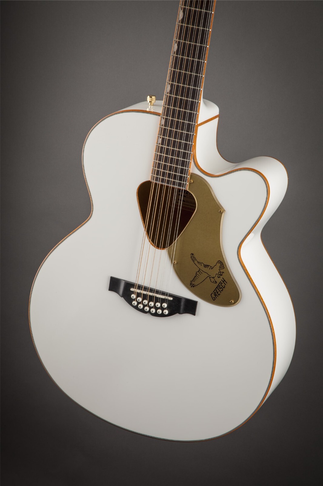 Gretsch G5022CWFE-12 Rancher Falcon Jumbo – White -NEW