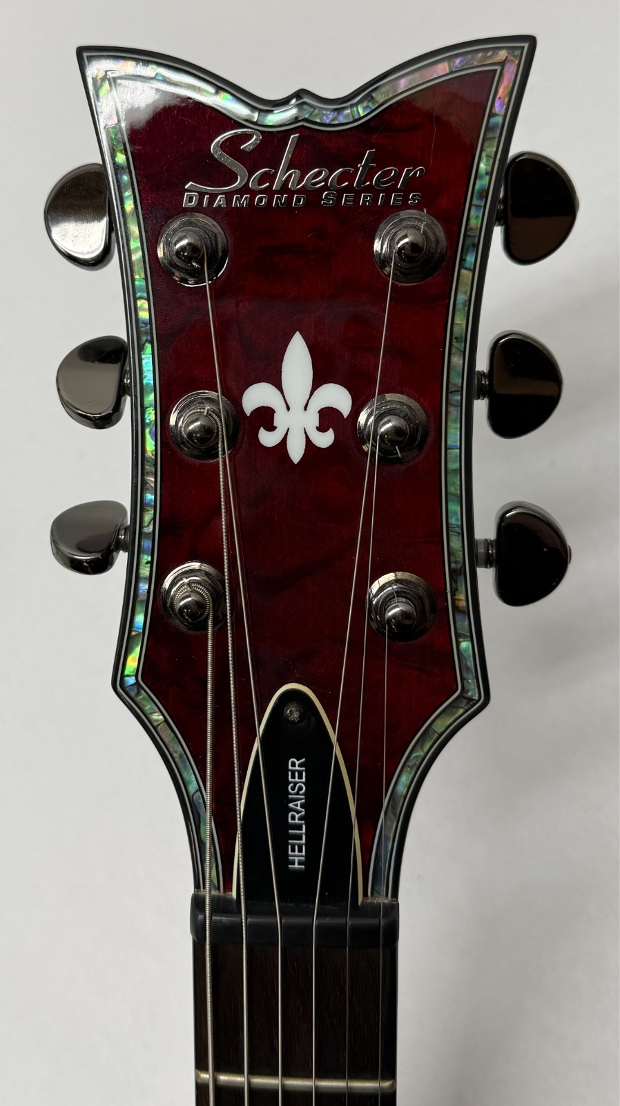Schecter Hellraiser Diamond Series Special Solo-6 Guitar Black Cherry