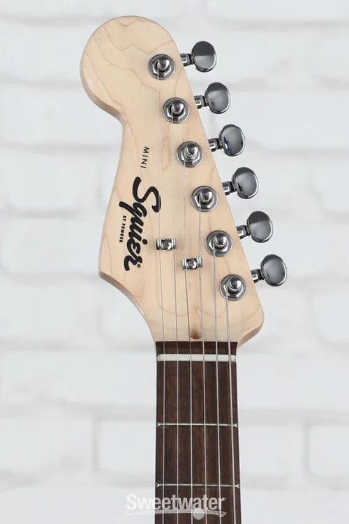 Squier Mini Stratocaster Left-handed Electric Guitar – Black