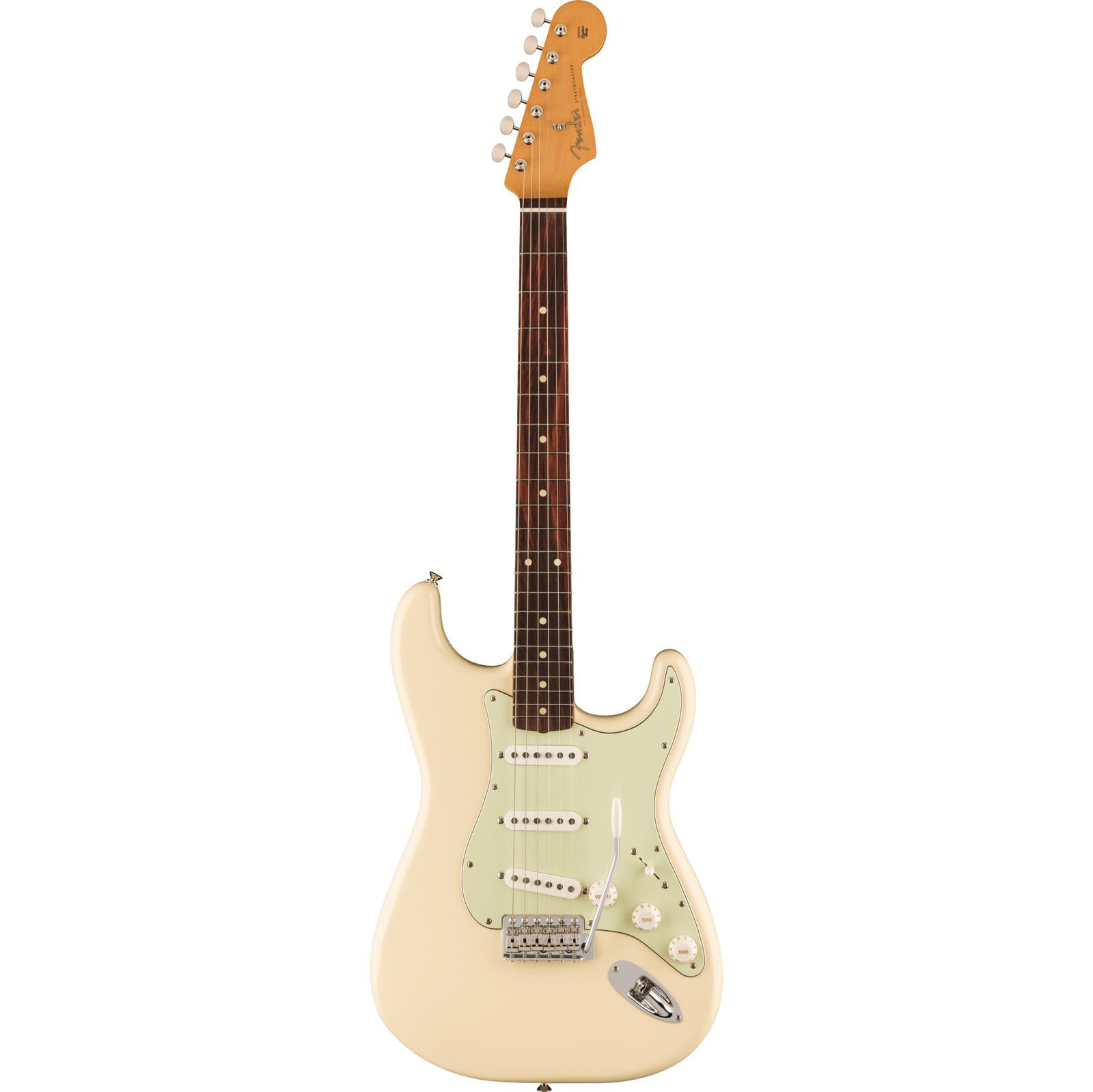 Fender Vintera II 60s Stratocaster, Olympic White w/ Deluxe Gig Bag