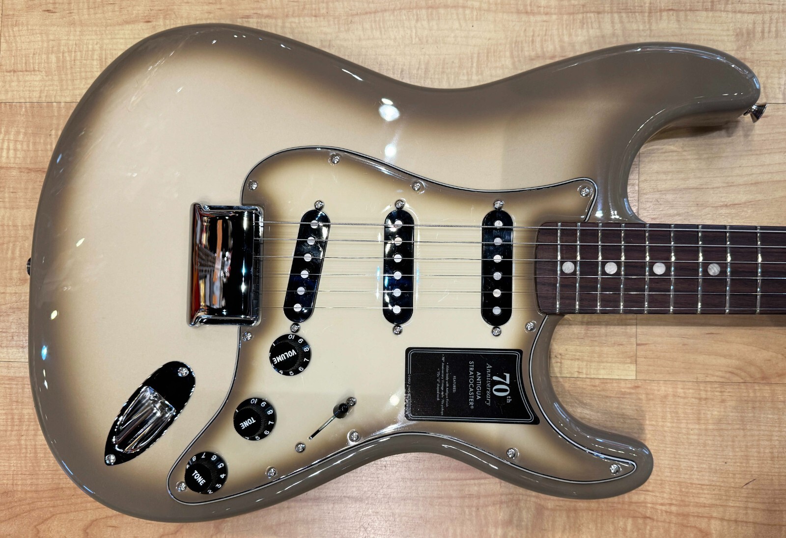 Fender 70th Anniversary Vintera II Antigua Stratocaster Electric Guitar