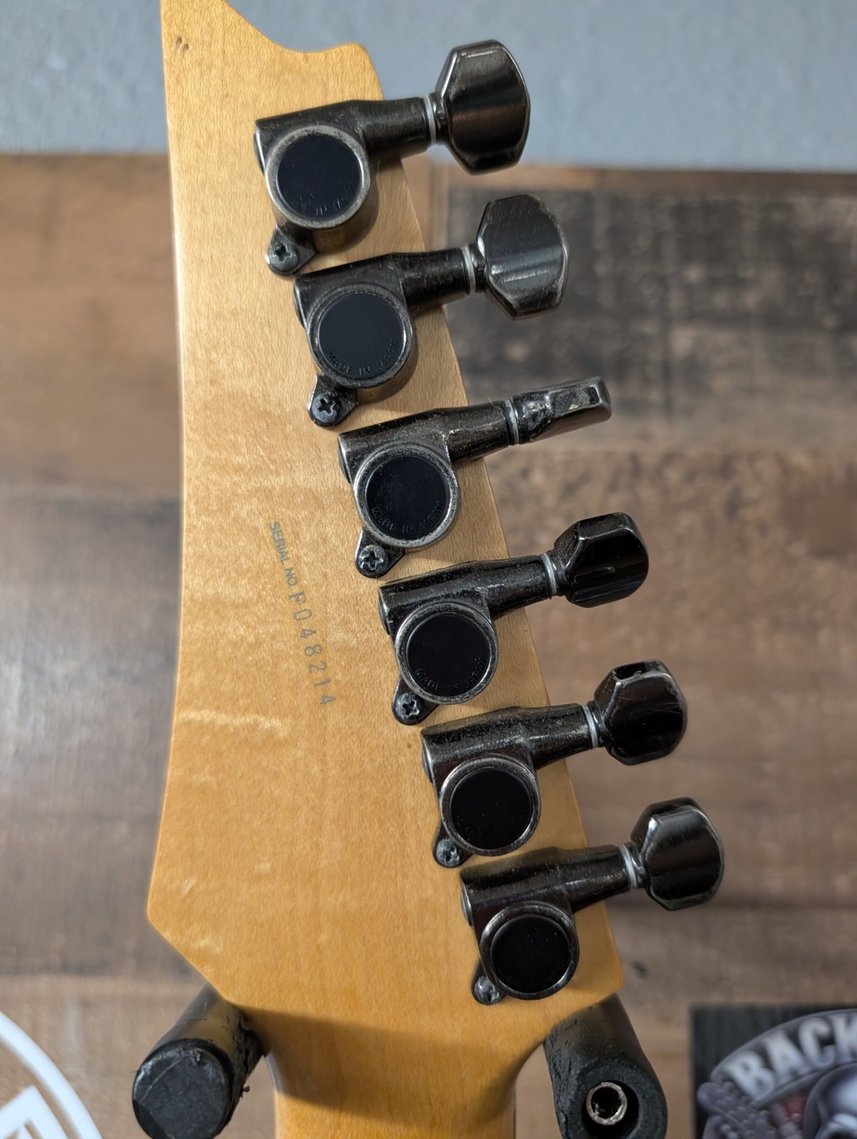 Ibanez Saber S-540 Custom Made 1990 USA/ Hollywood Plate