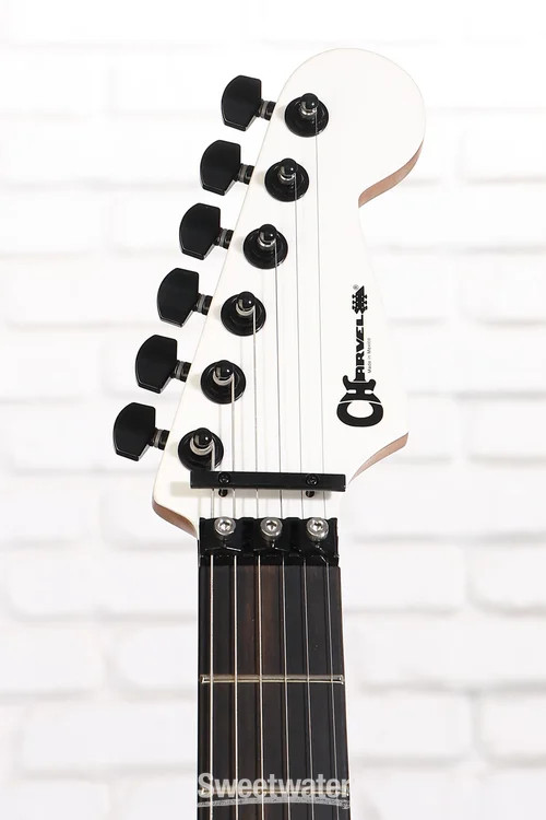 Charvel Pro-Mod Plus So-Cal Style 1 Electric Guitar – Snow White, Ebony