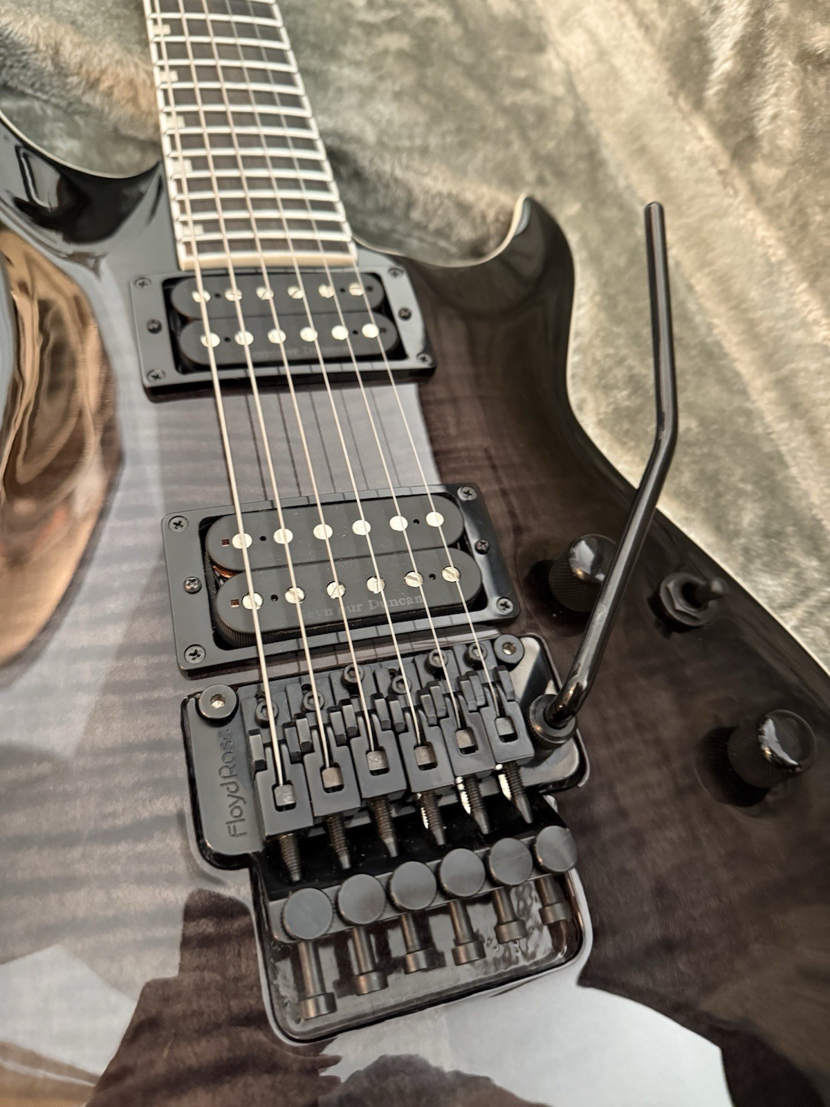 ESP E-II Horizon-III FR See Thru Black Sunburst