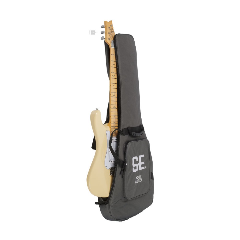 PRS SE Silver Sky Electric Guitar with Poplar Body and Maple Neck (Moon White)