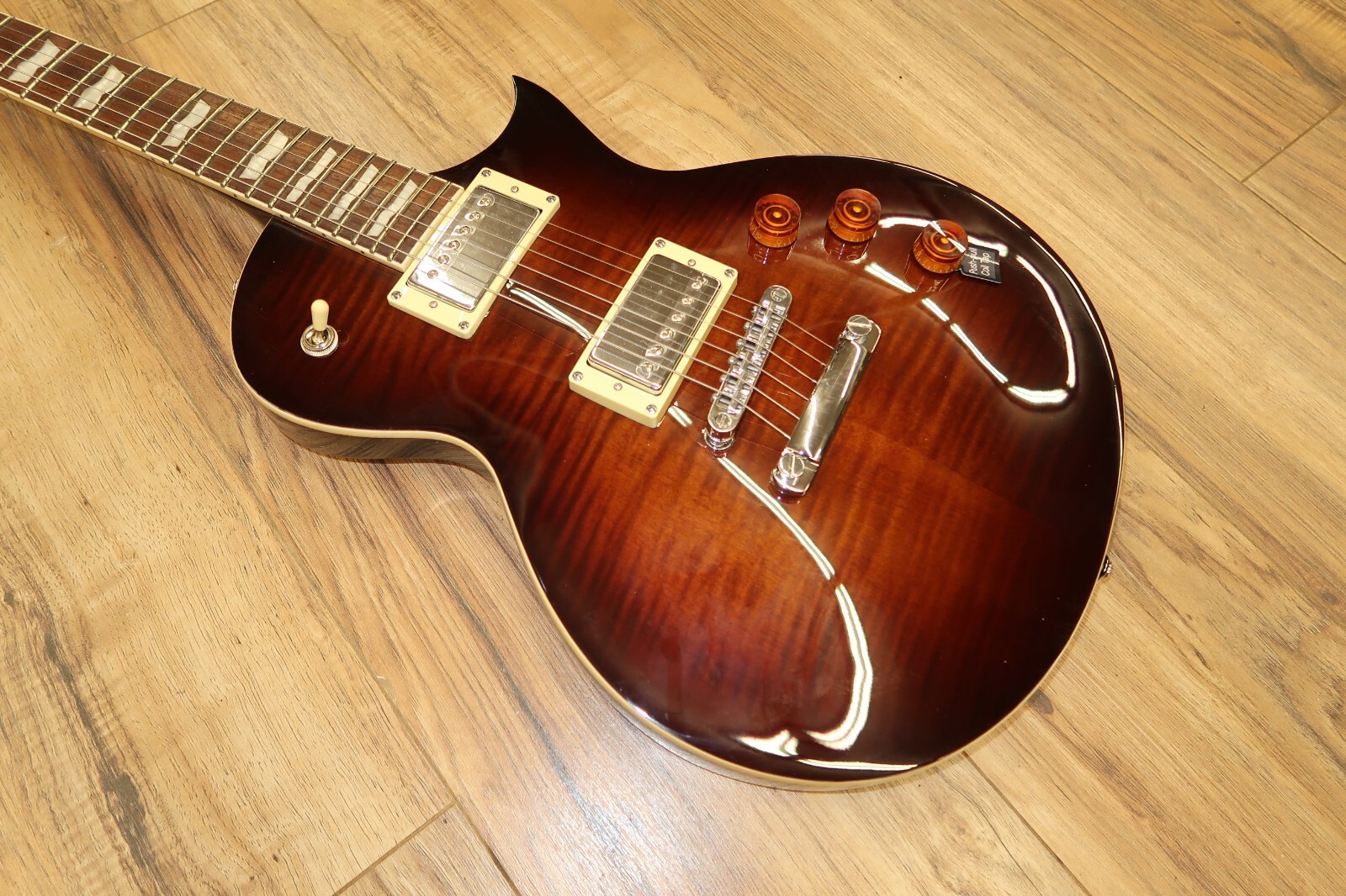 ESP LTD EC-256FM – Dark Brown Sunburst