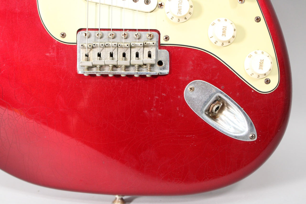 2002 Fender Custom Shop 1960 Stratocaster Candy Apple Red Relic w/OHSC