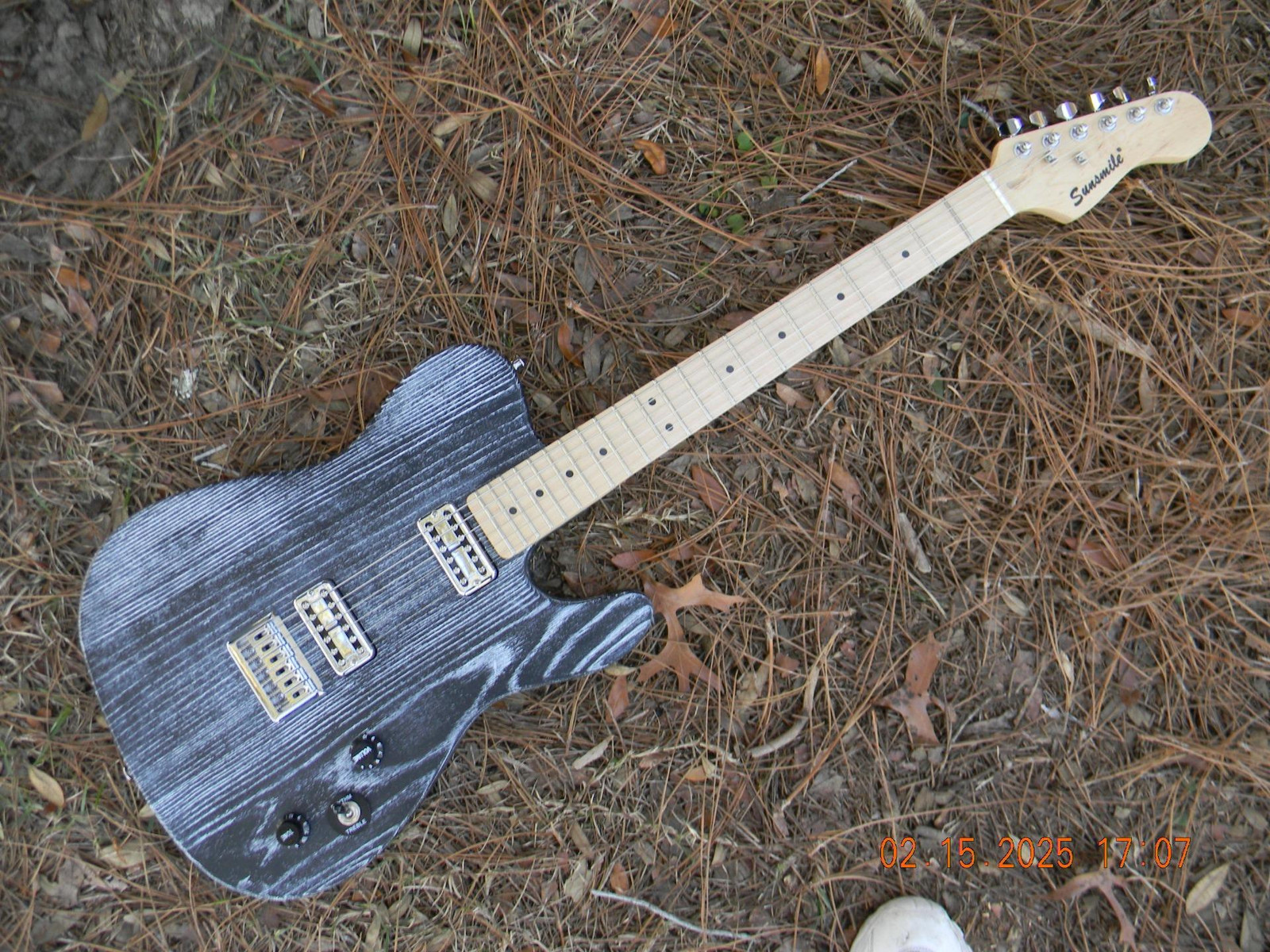 Sunsmile HH Tele, Filtertron Style Pickups, Capacitor Upgrade, Gigbag, Very Cool