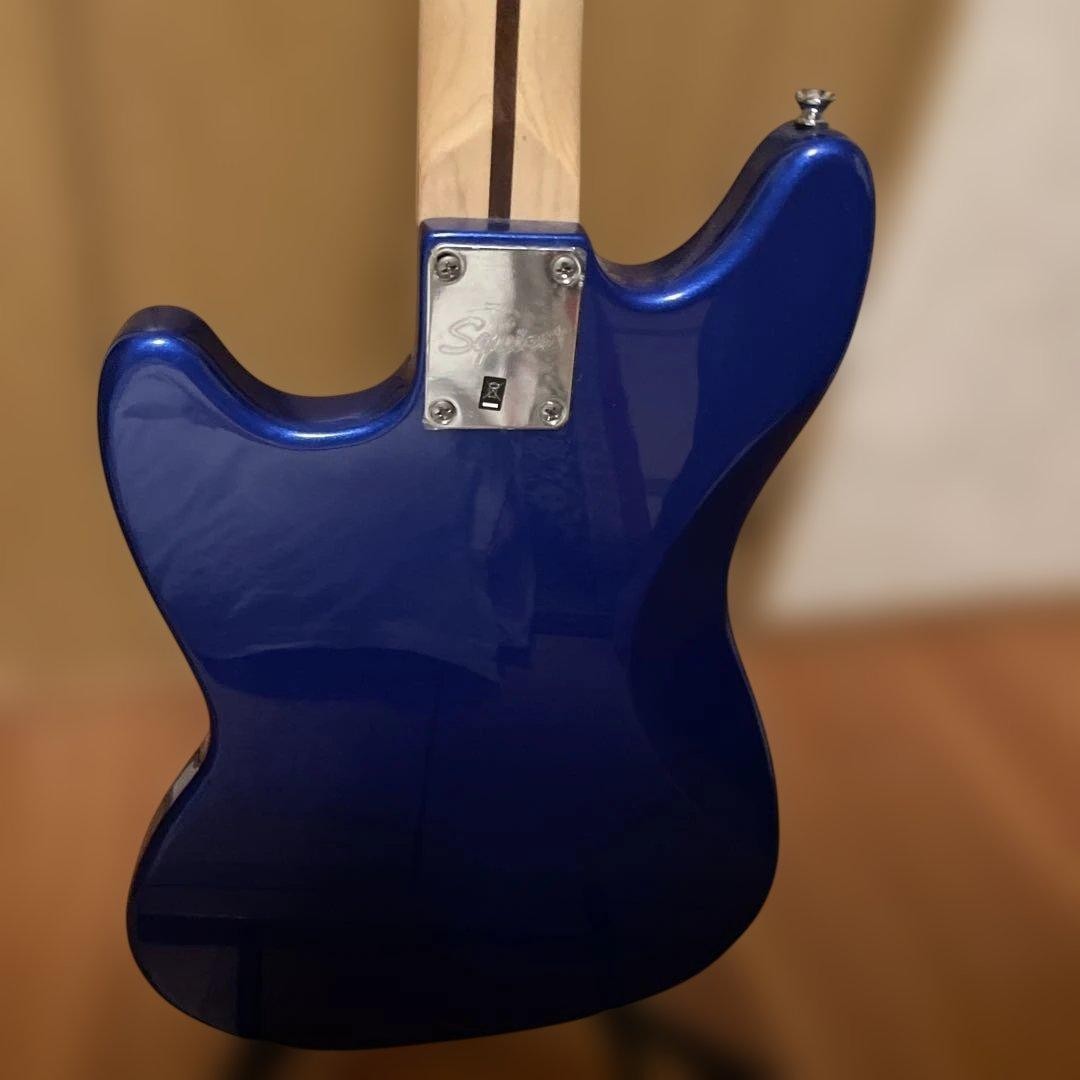 SQUIER by FENDER Mustang Electric Guitar Classic Offset Player Guitar