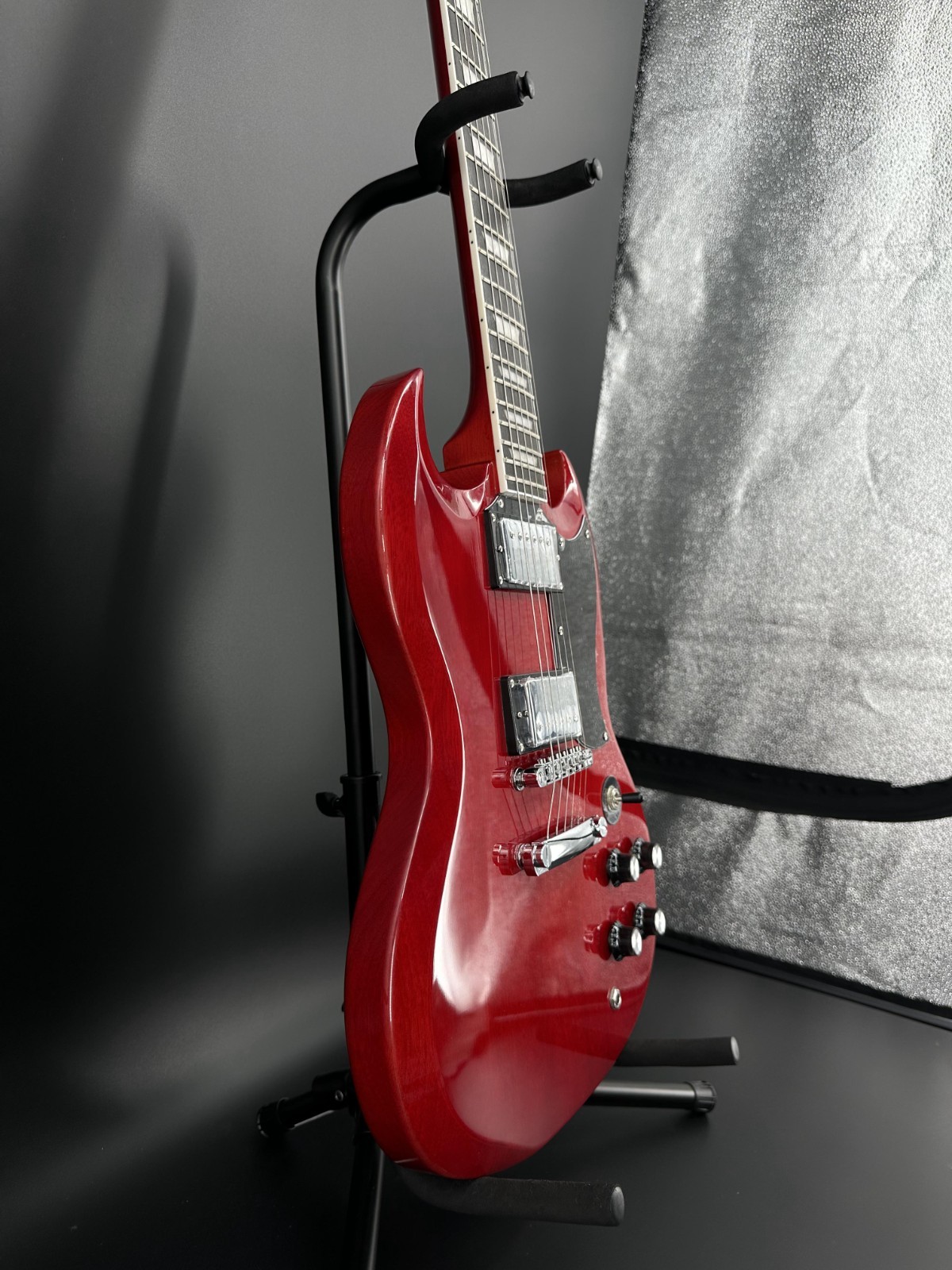 SG Standard ’61 Electric Guitar – Cherry Red Finish,Mahogany Body US Ship