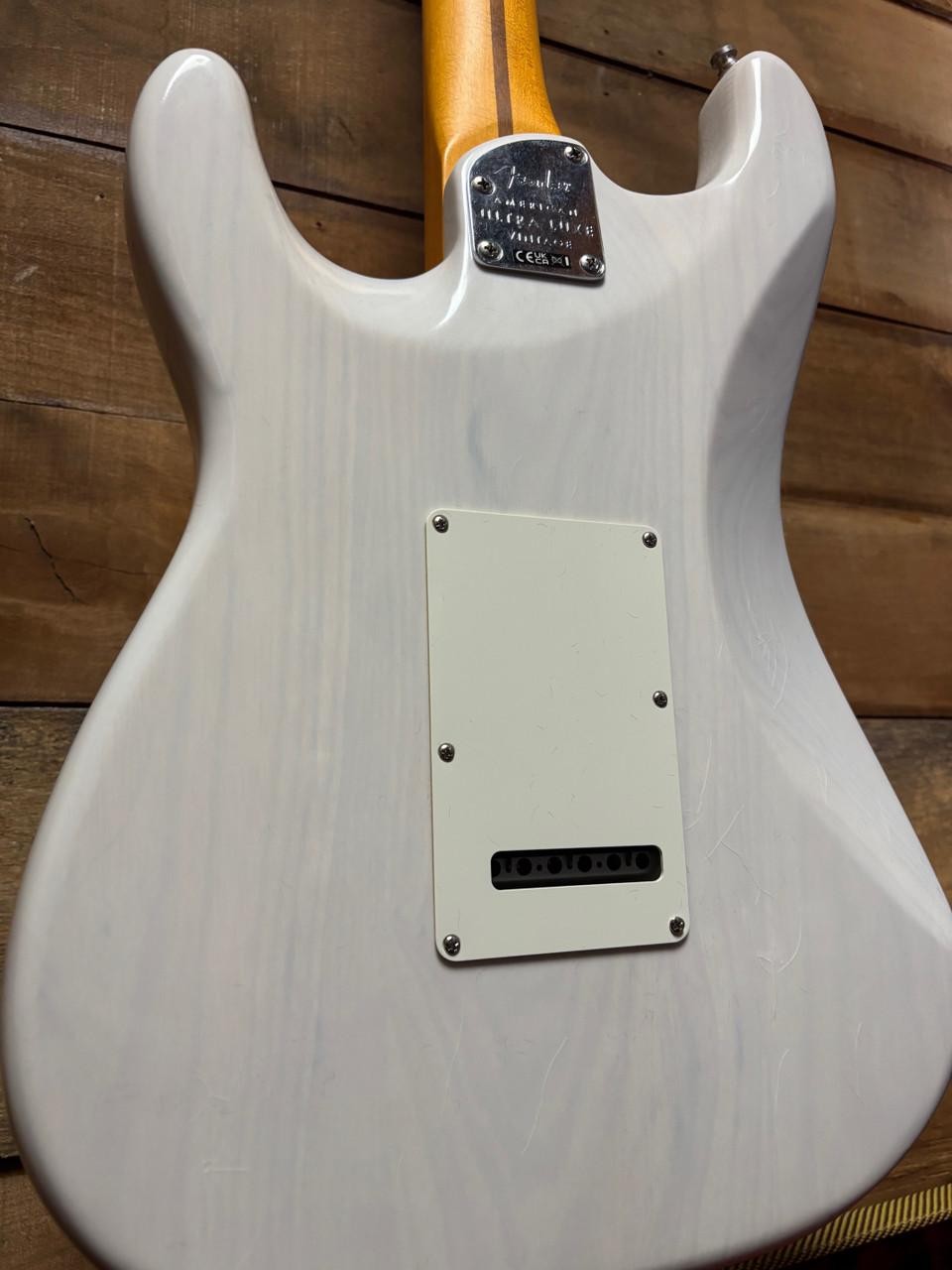 Fender American Ultra Luxe Vintage 50’s Strat MB White Blonde w/case