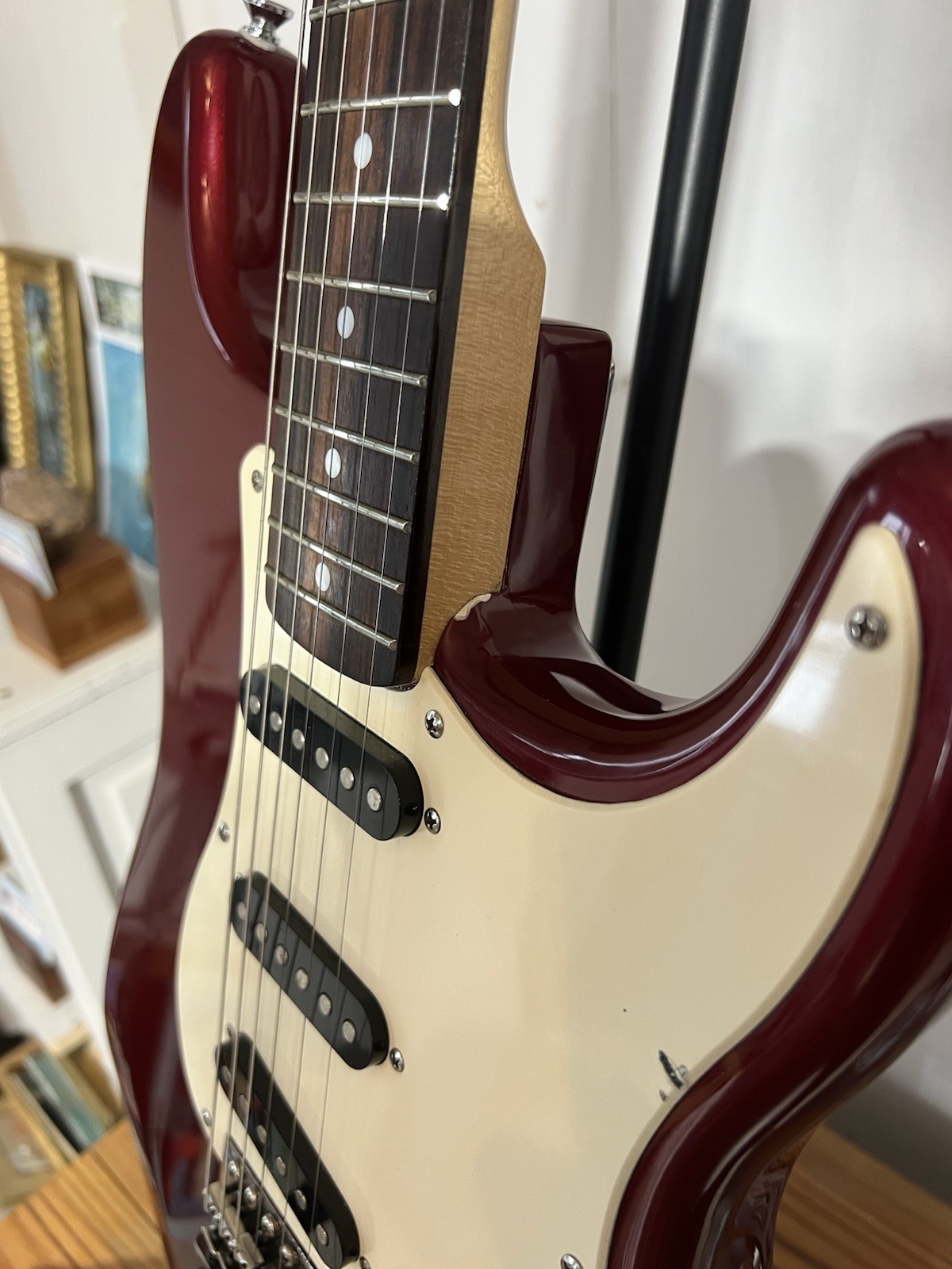 Squier body & neck, Fender Parts, Wilkerson bridge Partscaster